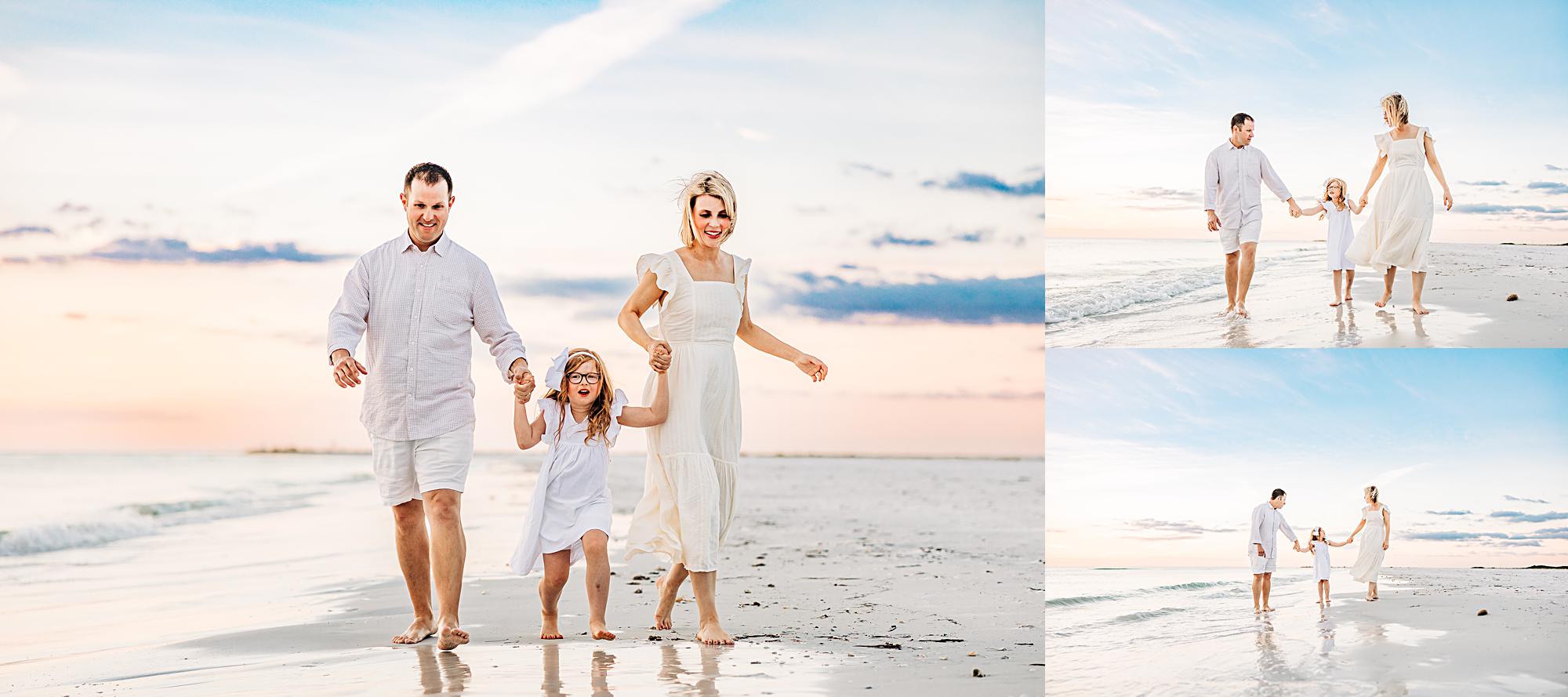 christmas holiday mini sessions on st pete beach